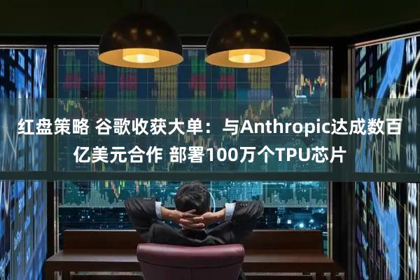 红盘策略 谷歌收获大单：与Anthropic达成数百亿美元合作 部署100万个TPU芯片